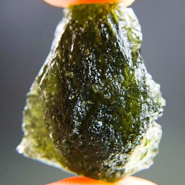 Quality A+ Olive Green Moldavite With Certificate Of Authenticity (6.19grams) 4
