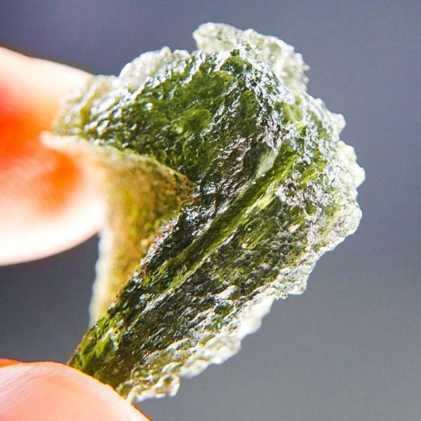 Quality A+ Moldavite With Certificate Of Authenticity (4.42grams) 5