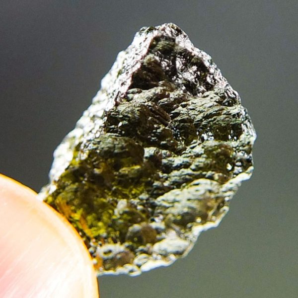 Shiny Brown Green Moldavite (1.72grams) 5