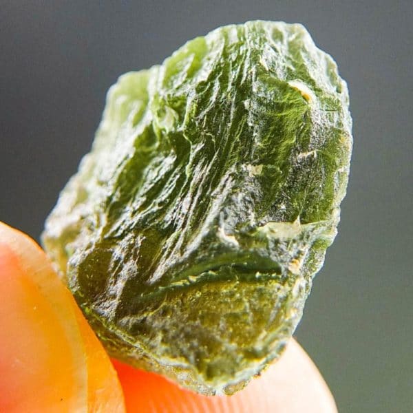 Matte Found On Field Moldavite (3.18grams) 5