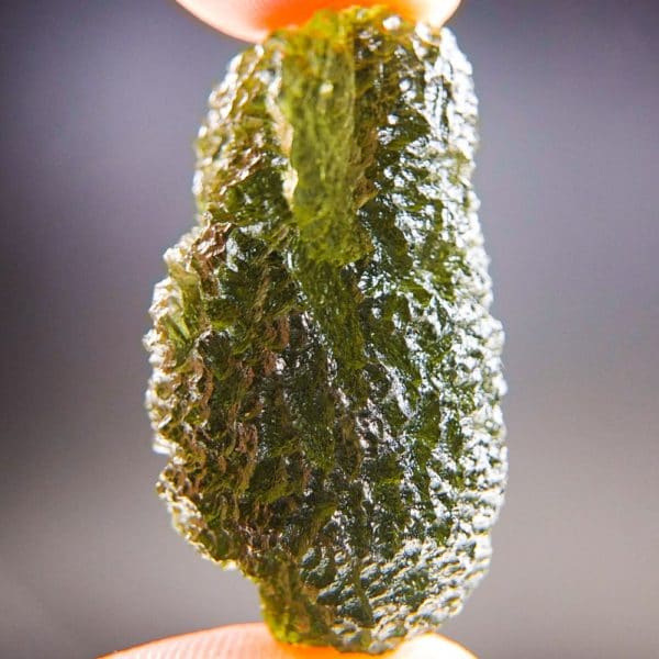 Quality A+ Big Shiny Moldavite With Certificate Of Authenticity (10.9grams) 1
