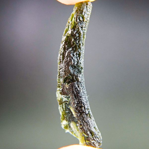 Shiny Olive Green Moldavite With Certificate Of Authenticity (9.73grams) 2