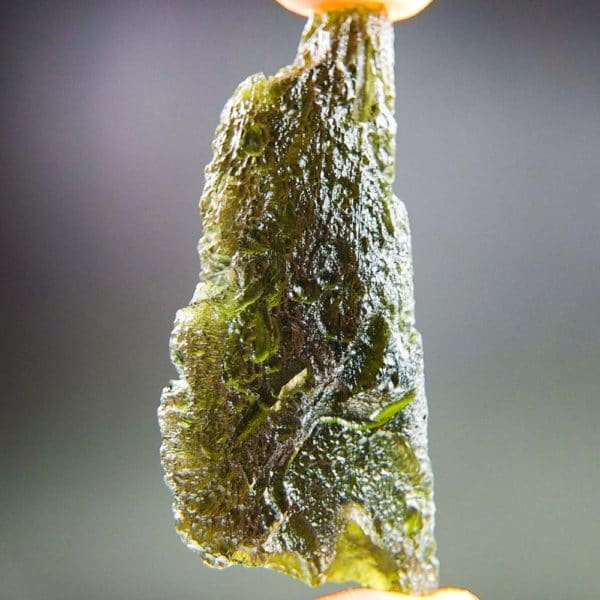 Shiny Olive Green Moldavite With Certificate Of Authenticity (9.73grams) 5