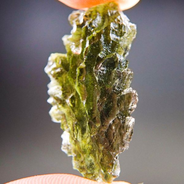 Quality A+++ Beautiful Moldavite From Besednice With Certificate Of Authenticity (5.6grams) 2
