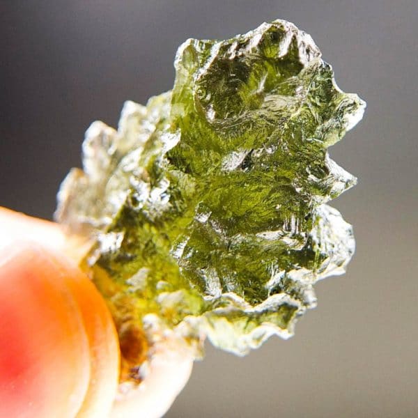 Quality A+++ Beautiful Moldavite From Besednice With Certificate Of Authenticity (5.6grams) 5