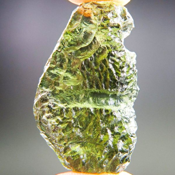 Quality A++ Elegant Vibrant Green Moldavite With Certificate Of Authenticity (8.2grams) 1