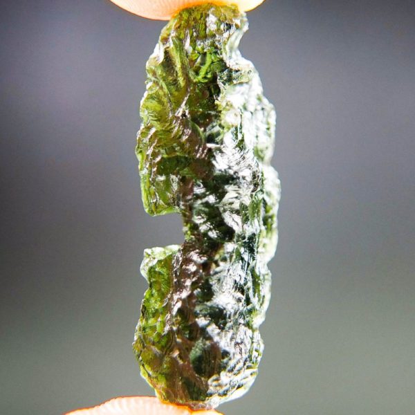 Quality A++ Elegant Vibrant Green Moldavite With Certificate Of Authenticity (8.2grams) 3