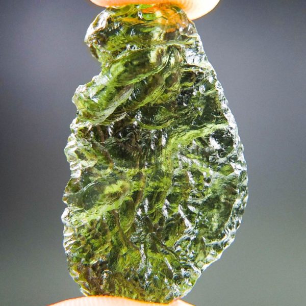 Quality A++ Elegant Vibrant Green Moldavite With Certificate Of Authenticity (8.2grams) 4