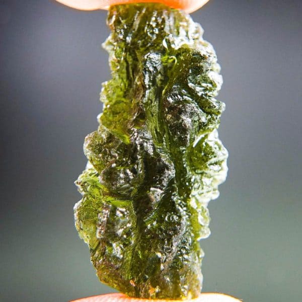 abrasion moldavite with certificate of authenticity (5.28grams) 1