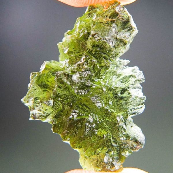 Quality A+++++ Elegant Moldavite From Besednice With Certificate Of Authenticity (3.6grams) 1