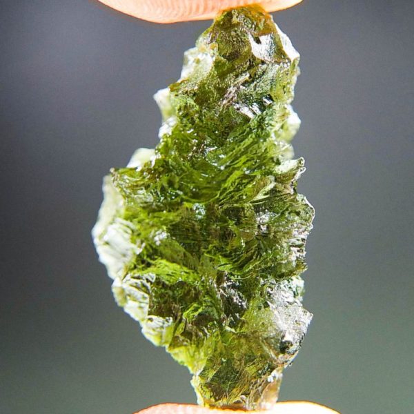 Quality A+++++ Elegant Moldavite From Besednice With Certificate Of Authenticity (3.6grams) 2