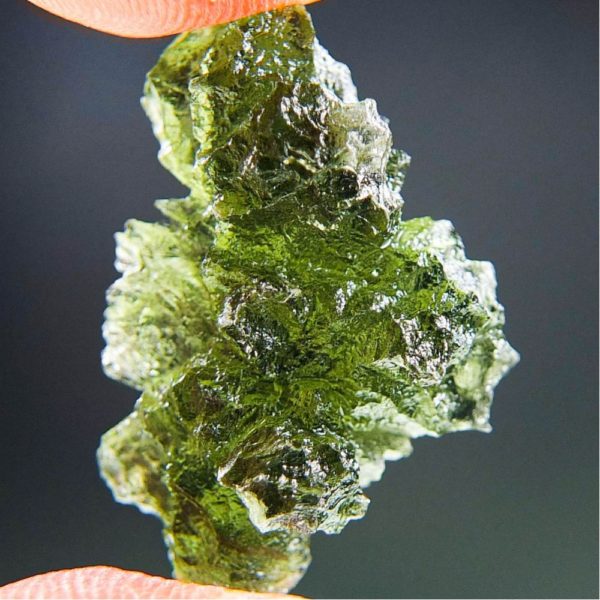 Quality A+++++ Elegant Moldavite From Besednice With Certificate Of Authenticity (3.6grams) 4