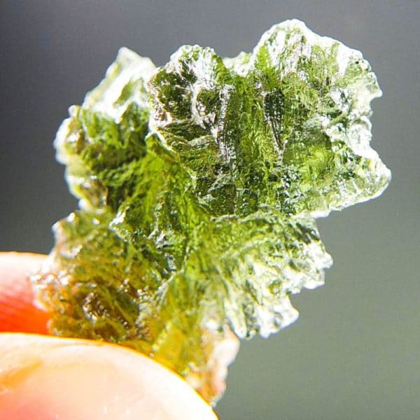Quality A+++++ Elegant Moldavite From Besednice With Certificate Of Authenticity (3.6grams) 5