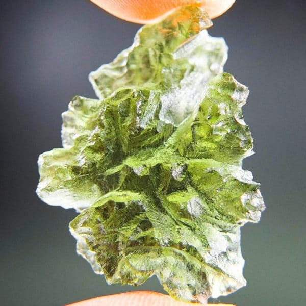 Quality A+++ Great Investment Moldavite From Besednice With Certificate Of Authenticity (4.8grams) 1