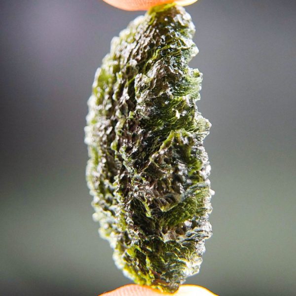 Quality A+++ Large Natural Piece Moldavite From Chlum With Certificate Of Authenticity (14.66grams) 3