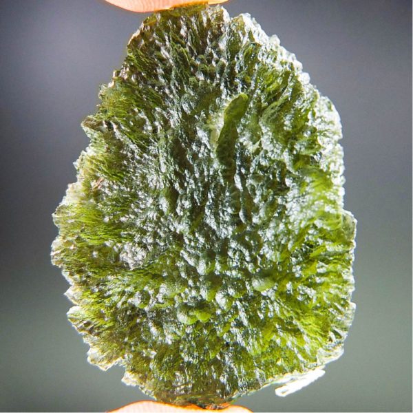 Quality A+++ Large Natural Piece Moldavite From Chlum With Certificate Of Authenticity (14.66grams) 4