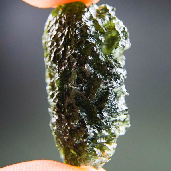 quality a+++ large and shiny moldavite with certificate of authenticity (10.2grams) 2