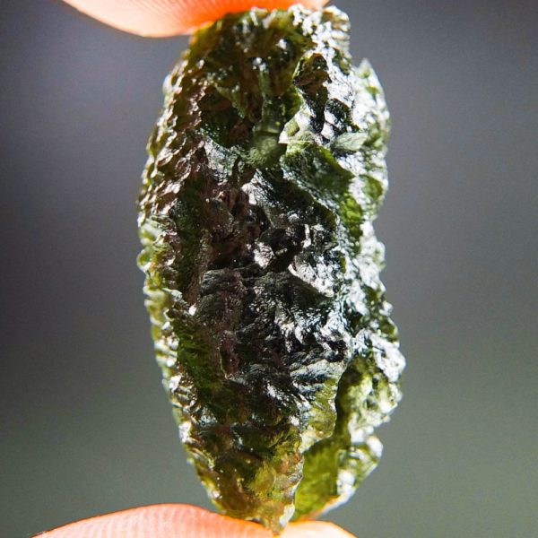 quality a+++ large and shiny moldavite with certificate of authenticity (10.2grams) 3