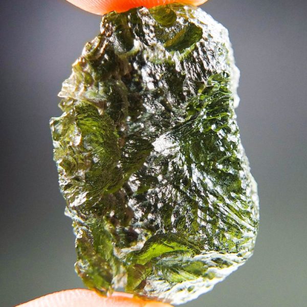 quality a+++ large and shiny moldavite with certificate of authenticity (10.2grams) 4