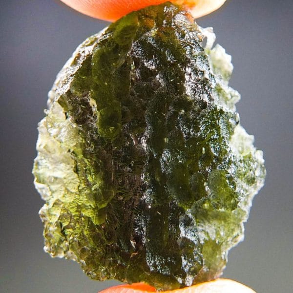 quality a+ rocky moldavite with certificate of authenticity (5.54grams) 1
