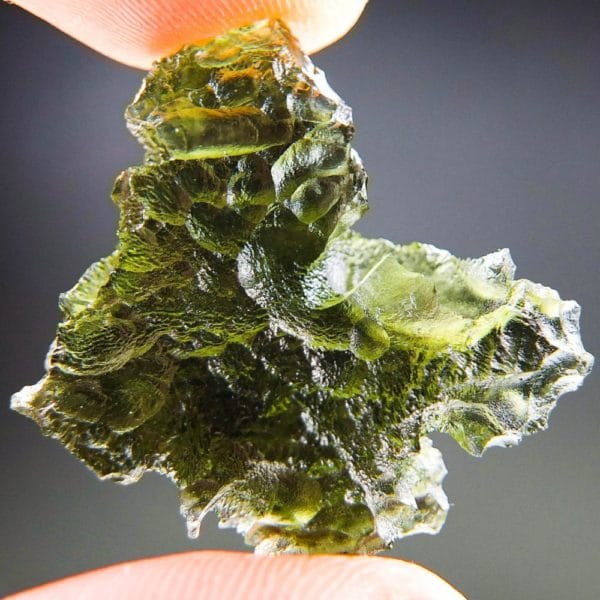 Quality A++ Shiny Beautiful Moldavite With Certificate Of Authenticity (6.15grams) 4