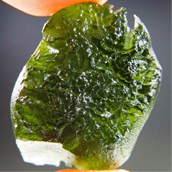 quality a+ shiny rare moldavite with certificate of authenticity (8.99grams) 1