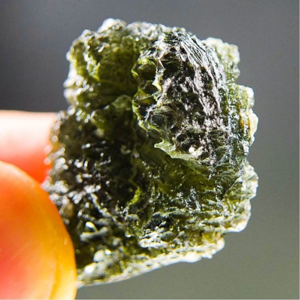 rare moldavite stone with certificate of authenticity (7.14grams) 5