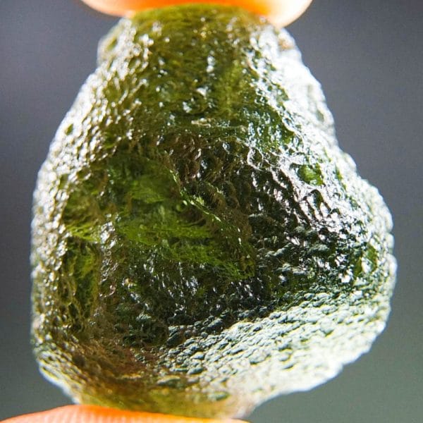 middleweight moldavite from chlum with certificate of authenticity (8.87grams) 1