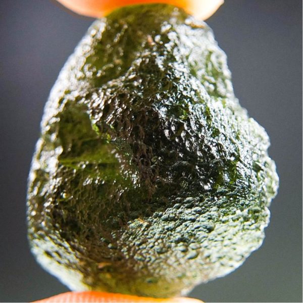 middleweight moldavite from chlum with certificate of authenticity (8.87grams) 2