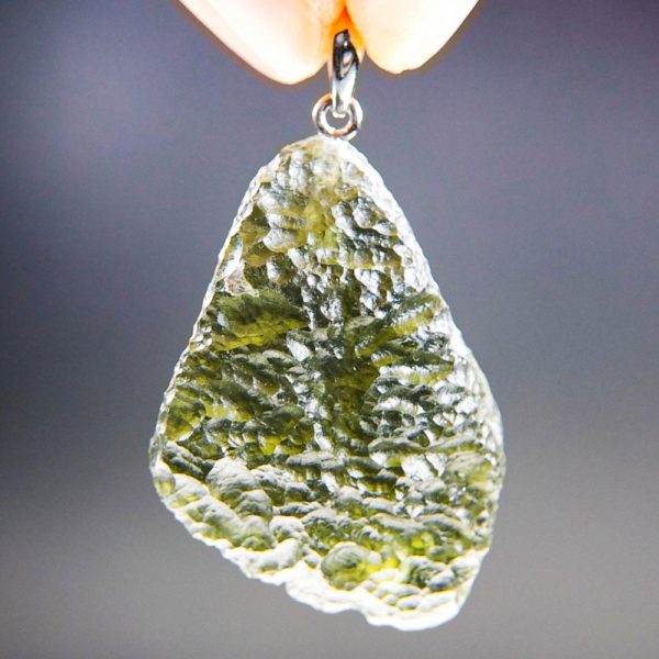 quality a+ beautiful moldavite pendant (6.72grams) 1