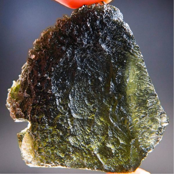quality a+ open bubble large moldavite with certificate of authenticity (32.07grams) 1