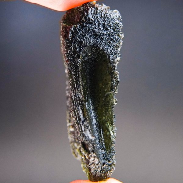 quality a+ open bubble large moldavite with certificate of authenticity (32.07grams) 3