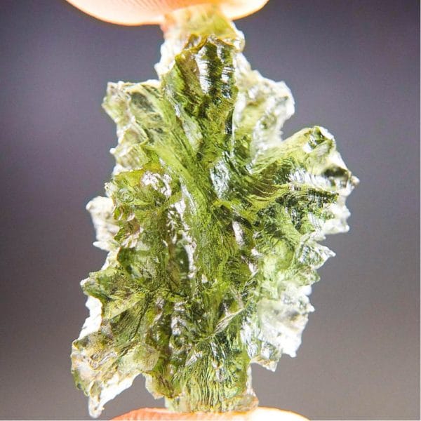quality a+++ shiny beautiful investment moldavite from besednice with certificate of authenticity (4.72grams) 1